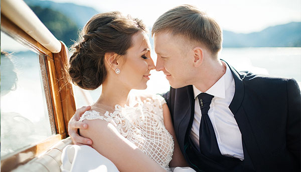 Wedding on lake Como