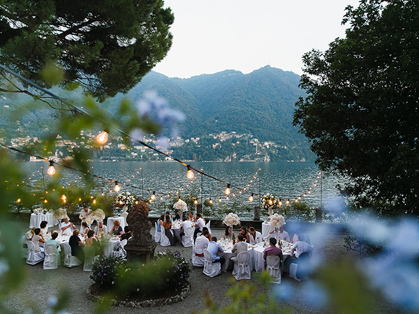 wedding on lake Como