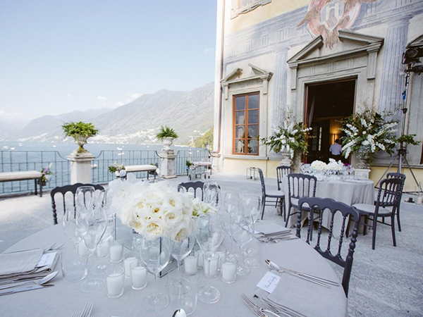 wedding on lake Como