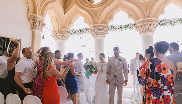 Wedding on lake Como